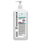 Антисептик для рук и поверхностей спиртосодержащий (70%) с дозатором 1 л MANUFACTOR, дезинфицирующий, жидкость, N30933