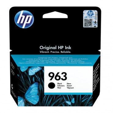 Картридж струйный HP (3JA26AE) для HP OfficeJet Pro 9010/9013/9020/9023, №963 черный, ресурс 1000 страниц