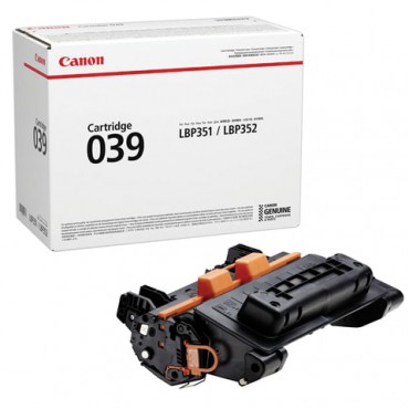 Картридж лазерный CANON (039) i-SENSYS LBP 351x/352x, ресурс 11000 стр., оригинальный, 0287C001