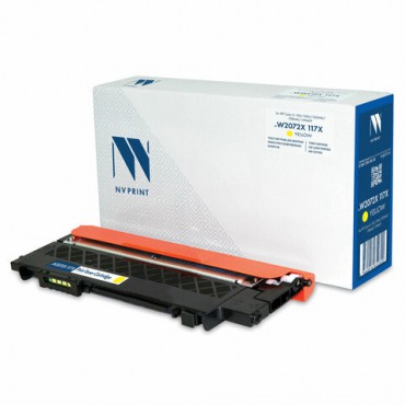 Картридж лазерный NV PRINT (NV-W2072X) для HP Color LJ 150a/150nw/178nw, желтый, ресурс 1500 страниц